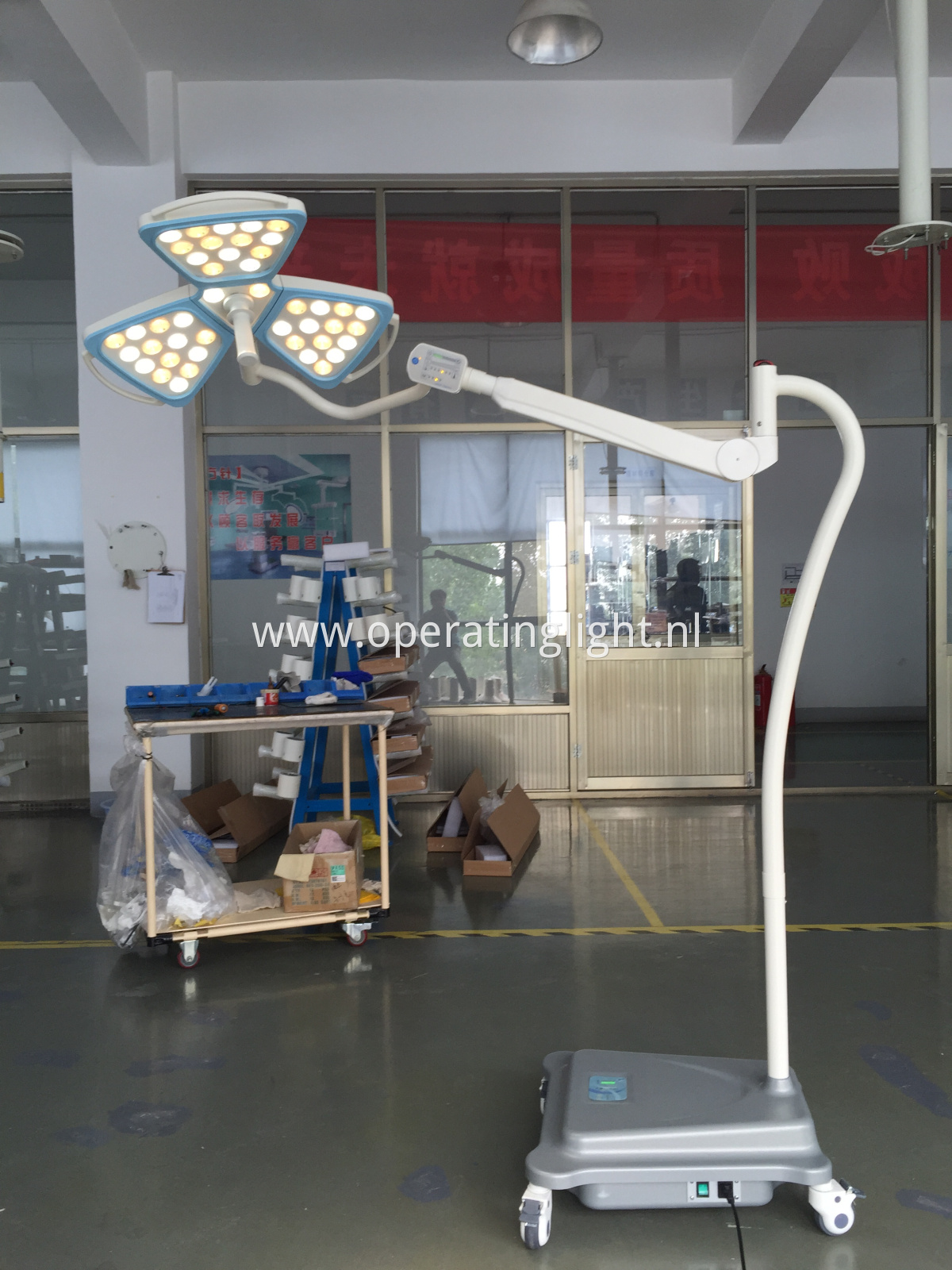 Surgical instrument led lamp